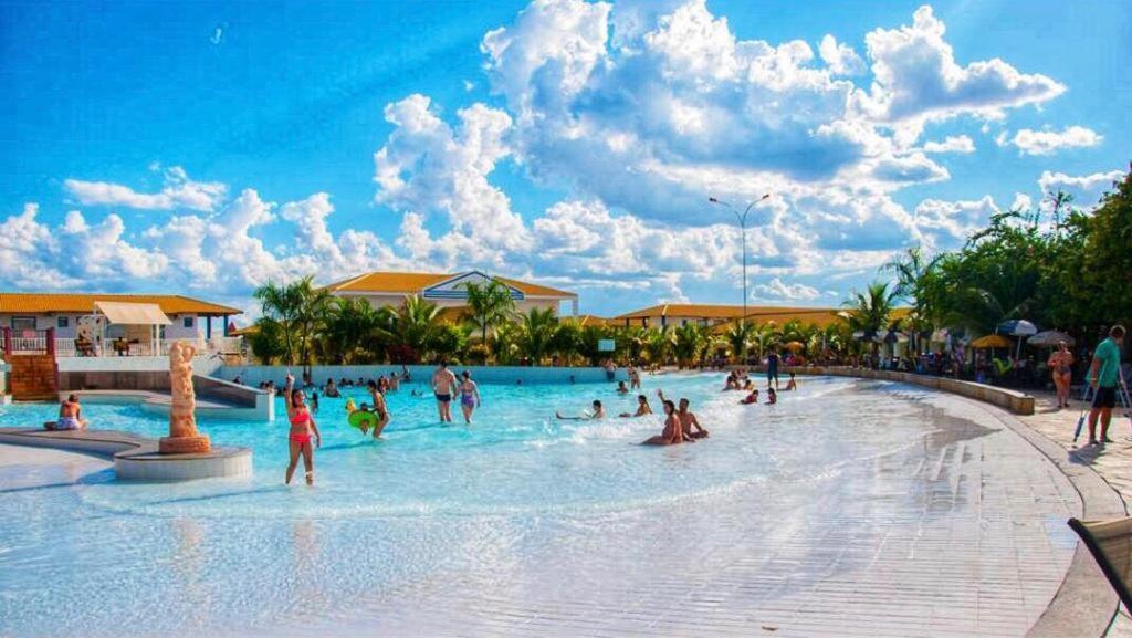 Diroma Lacqua IV Park Aquatico 24Hs Caldas Novas Kültér fotó